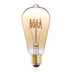 Lampada-Led-Filamento-Vintage-Loop-Twist-ST64-45W-2000K-E27-Bivolt---Brilia