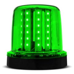 Sinalizador-LED-Verde-24V-128-LEDs-Com-Ima-AP703---Autopoli